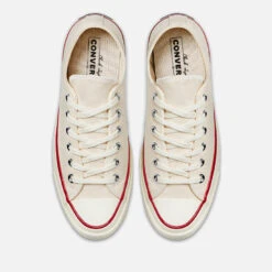 Converse Chuck 70 Ox Trainers - Parchment/Garnet/Egret -Vans Shoes Shop 11788219 1544978614693447
