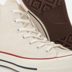 Converse Chuck 70 Hi-Top Trainers - Parchment/Garnet/Egret -Vans Shoes Shop 11788297 5444617312226029