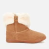 UGG Toddlers' Ramona Fluff Top Sheepskin Boots - Chestnut