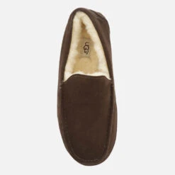UGG Men's Ascot Suede Slippers - Espresso -Vans Shoes Shop 11836523 3924611593237112