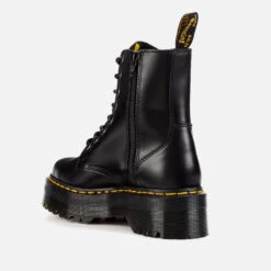 Dr. Martens Jadon Polished Smooth Leather 8-Eye Boots - Black -Vans Shoes Shop 11983133 2494655930624982
