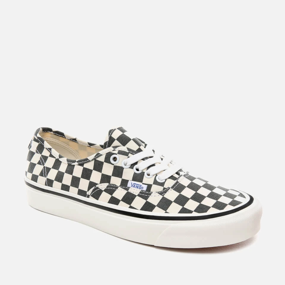 Vans Anaheim Authentic 44 Dx Trainers - Black/Check 2 Vans Anaheim Authentic 44 Dx Trainers - Black/Check - Image 2