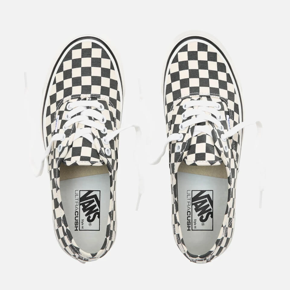 Vans Anaheim Authentic 44 Dx Trainers - Black/Check 3 Vans Anaheim Authentic 44 Dx Trainers - Black/Check - Image 3