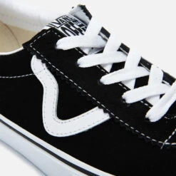 Vans Sport Suede Trainers - Black -Vans Shoes Shop 12103231 4454686245872722