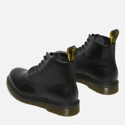 Dr. Martens 101 Smooth Leather 6-Eye Boots - Black -Vans Shoes Shop 12105494 1265002442457903