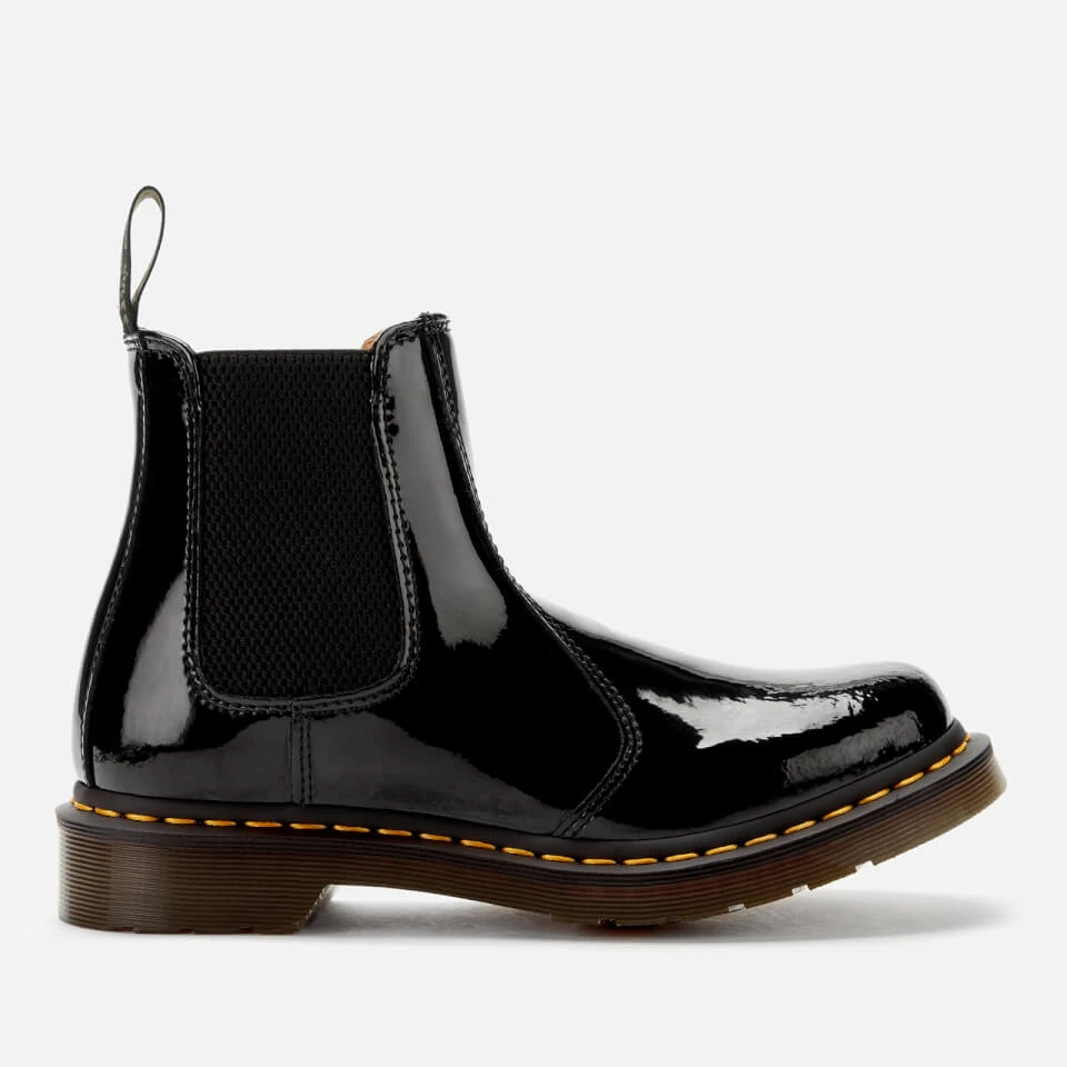 Dr. Martens Women's 2976 Patent Lamper Chelsea Boots - Black 1 Dr. Martens Women's 2976 Patent Lamper Chelsea Boots - Black