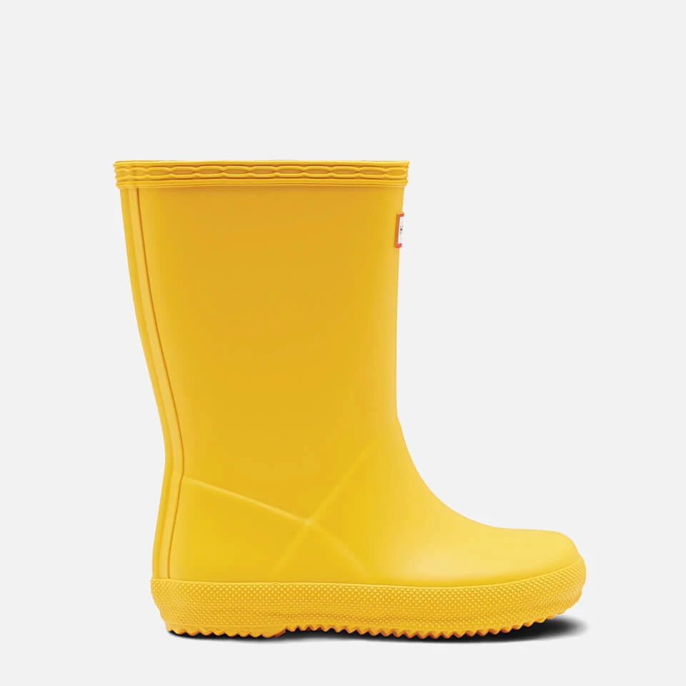 Hunter Kids' First Classic Wellington Boots - Yellow 1 Hunter Kids' First Classic Wellington Boots - Yellow
