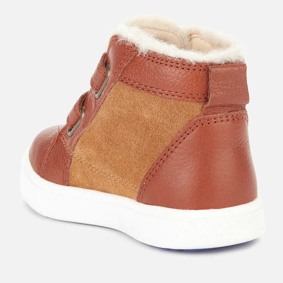 UGG Toddlers' Rennon II Hi-Top Trainers - Chestnut 3 UGG Toddlers' Rennon II Hi-Top Trainers - Chestnut - Image 3