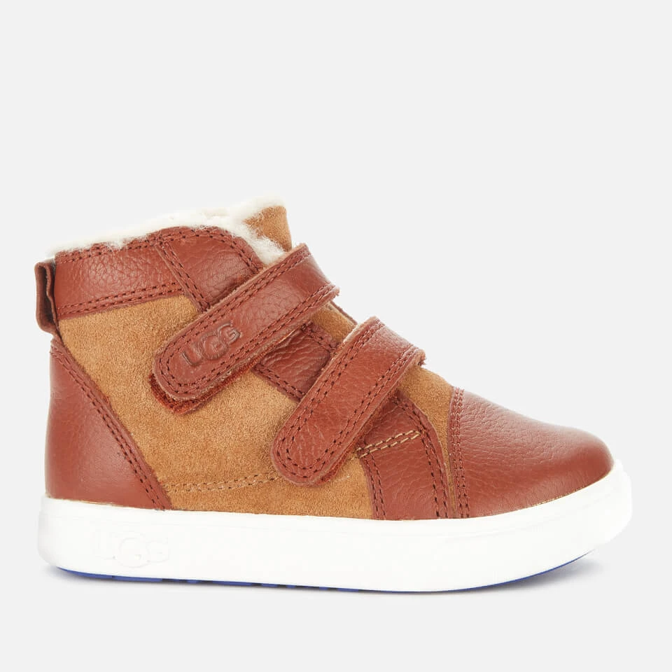 UGG Toddlers' Rennon II Hi-Top Trainers - Chestnut 1 UGG Toddlers' Rennon II Hi-Top Trainers - Chestnut