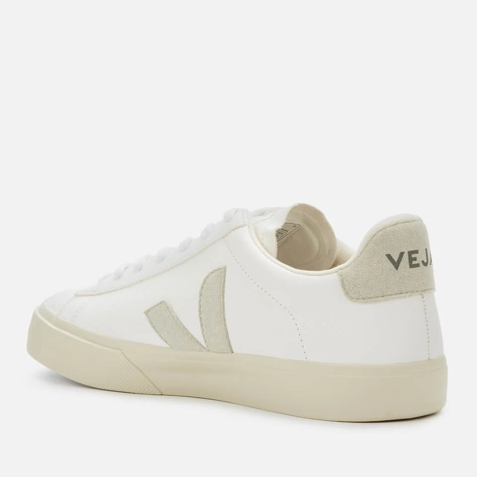 Veja Men's Campo Chrome Free Leather Trainers - Extra White/Natural 2 Veja Men's Campo Chrome Free Leather Trainers - Extra White/Natural - Image 2
