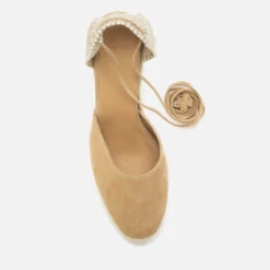 Castañer Women's Carina Wedged Espadrille Sandals - Tostado -Vans Shoes Shop 12451219 1944748708321946