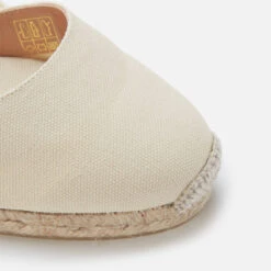 Castañer Women's Carina Wedged Espadrille Sandals - Ivory -Vans Shoes Shop 12451389 8644748713834335