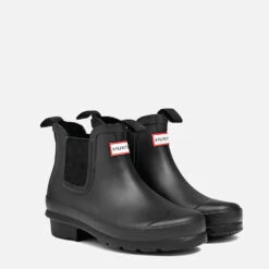 Hunter Original Big Kids' Chelsea Boots - Black