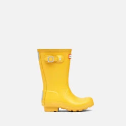 Hunter Original Big Kids' Wellington Boots - Yellow