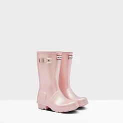 Hunter Original Big Kids' Nebula Rubber Wellington Boots -Vans Shoes Shop 12573038 3564768181982672