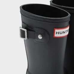 Hunter Original Little Kids' Wellington Boots - Black -Vans Shoes Shop 12573340 2114769671812822