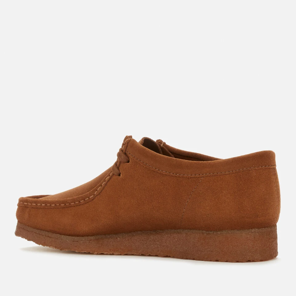 Clarks Originals Men's Suede Wallabee Shoes - Cola 2 Clarks Originals Men's Suede Wallabee Shoes - Cola - Image 2