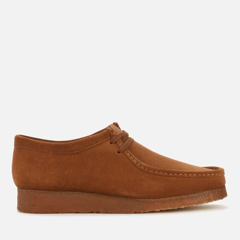 Clarks Originals Men's Suede Wallabee Shoes - Cola 1 Clarks Originals Men's Suede Wallabee Shoes - Cola