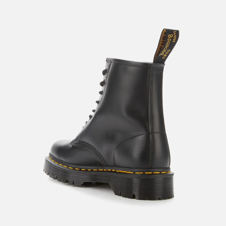 Dr. Martens 1460 Bex Smooth Leather 8-Eye Boots - Black 3 Dr. Martens 1460 Bex Smooth Leather 8-Eye Boots - Black - Image 3