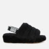 UGG Women's Fluff Yeah Slippers - Black