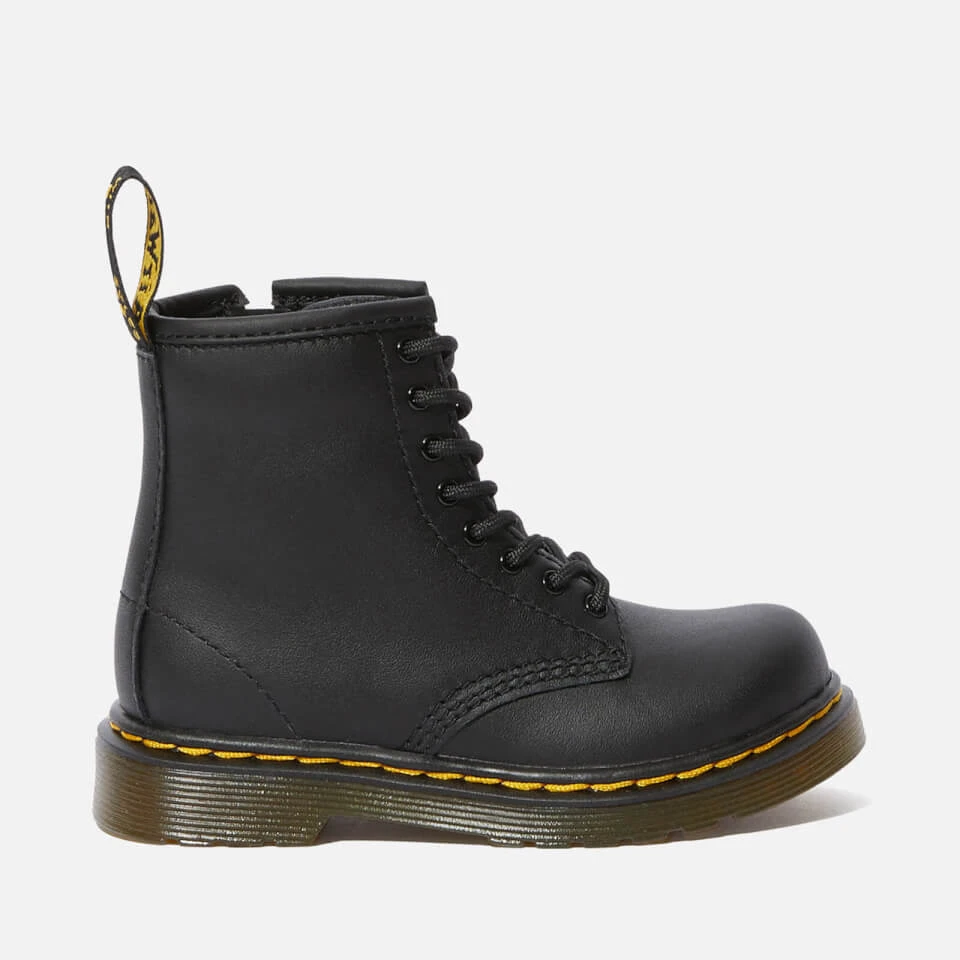 Dr. Martens Toddlers' 1460 Leather Lace-Up Boots - Black 1 Dr. Martens Toddlers' 1460 Leather Lace-Up Boots - Black