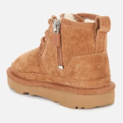 UGG Toddlers' Neumel Suede Boots - Chestnut -Vans Shoes Shop 12614222 1684794789189081