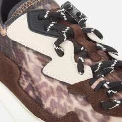 Ash Women's Eclipse Bis Chunky Running Style Trainers - Old Cheetah/Black -Vans Shoes Shop 12642663 1734794787745763