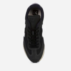 Veja Men's Rio Branco Mesh Running Style Trainers - Black/White/Oxford Grey -Vans Shoes Shop 12652549 1294814815489209