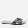 Coach Women's Essie Leather Sandals - Black