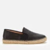 KENZO Men's Elastic Leather Tiger Espadrilles - Black