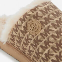 MICHAEL Michael Kors Women's Janis Mule Slippers - Beige Multi 7 MICHAEL Michael Kors Women's Janis Mule Slippers - Beige Multi -Vans Shoes Shop 12738990 2594838384735058