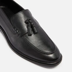 Walk London Men's West Leather Loafers - Black 7 Walk London Men's West Leather Loafers - Black -Vans Shoes Shop 12744082 1384993139495526