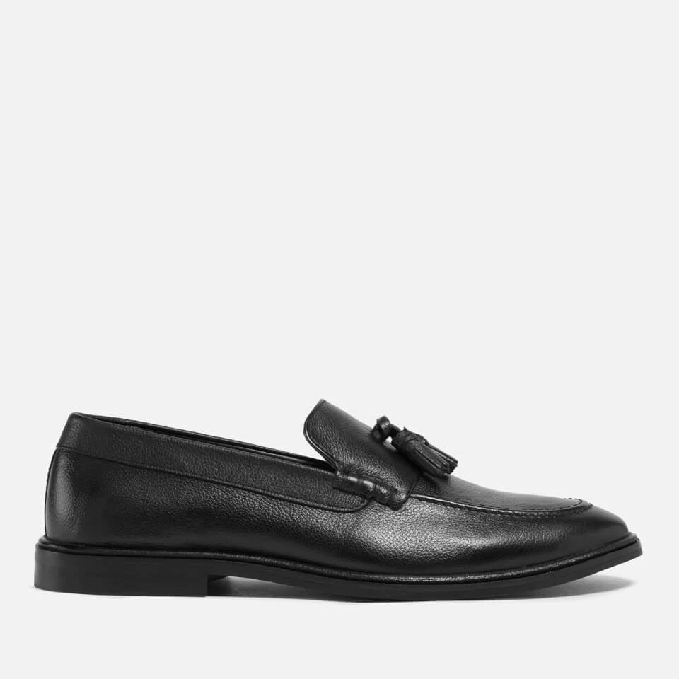 Walk London Men's West Leather Loafers - Black 1 Walk London Men's West Leather Loafers - Black