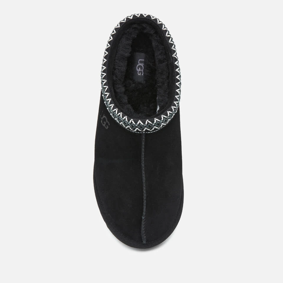 UGG Men's Tasman Suede Slippers - Black 3 UGG Men's Tasman Suede Slippers - Black - Image 3