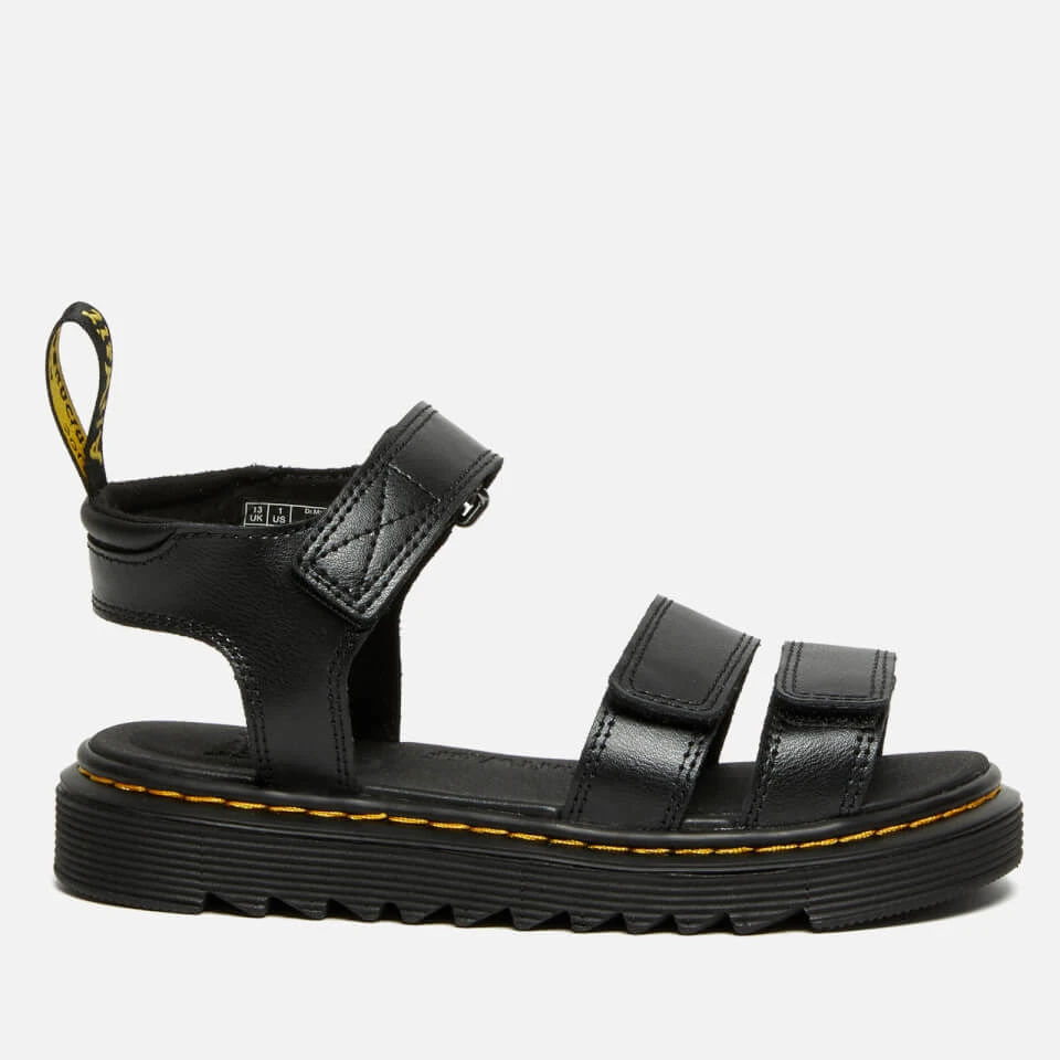 Dr. Martens Kids' Klaire Sandal - Black 1 Dr. Martens Kids' Klaire Sandal - Black