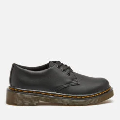 Dr. Martens Kids' Lace Shoe - Black Softy