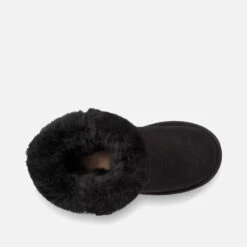 UGG Kids' Classic II Waterproof Boots - Black -Vans Shoes Shop 12772158 1374840440999537