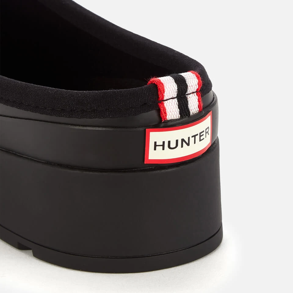 Hunter Men's Original Play Clogs - Black 4 Hunter Men's Original Play Clogs - Black - Image 4