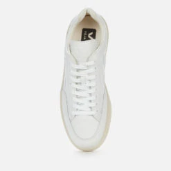 Veja Women's V-12 Leather Trainers - Extra White -Vans Shoes Shop 12786782 1534850321690454
