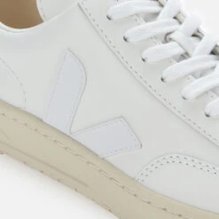 Veja Women's V-12 Leather Trainers - Extra White -Vans Shoes Shop 12786782 7404850321723895