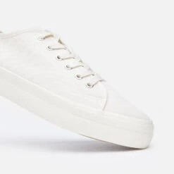 Vagabond Men's Teddie M Low Top Trainers - Cream White -Vans Shoes Shop 12871652 1054864790891808