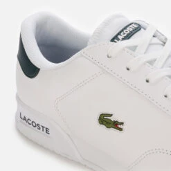 Lacoste Men's Twin Serve 0721 1 Leather Cupsole Trainers - White/Dark Green 7 Lacoste Men's Twin Serve 0721 1 Leather Cupsole Trainers - White/Dark Green -Vans Shoes Shop 12880592 1874867892439156