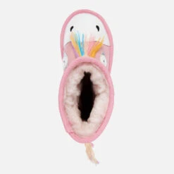 EMU Australia Toddlers' Magical Unicorn Sheepskin Boots - Pale Pink -Vans Shoes Shop 12945150 1674981716630363