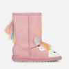 EMU Australia Toddlers' Magical Unicorn Sheepskin Boots - Pale Pink