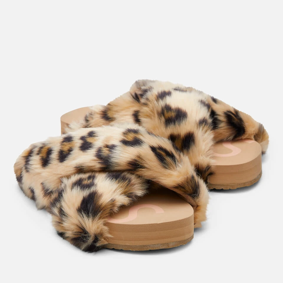 TOMS Women's Susie Vegan Eva Slippers - Natural Cheetah 2 TOMS Women's Susie Vegan Eva Slippers - Natural Cheetah - Image 2