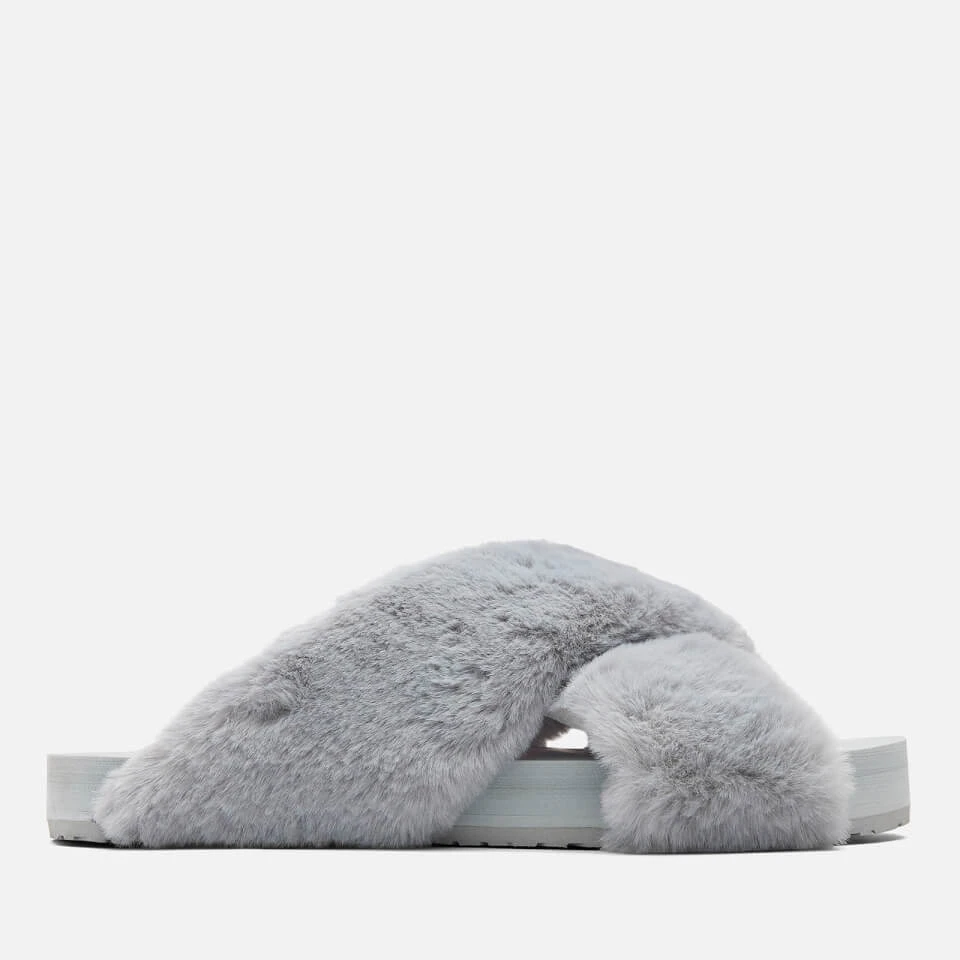 TOMS Women's Susie Vegan Eva Slippers - Mid Grey 1 TOMS Women's Susie Vegan Eva Slippers - Mid Grey