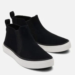 TOMS Women's Bryce Suede Ankle Boots - Black 4 TOMS Women's Bryce Suede Ankle Boots - Black -Vans Shoes Shop 12946139 2484891961235750