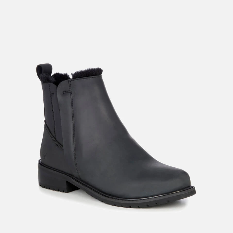 EMU Australia Women's Pioneer Leather Ankle Boots - Black 2 EMU Australia Women's Pioneer Leather Ankle Boots - Black - Image 2