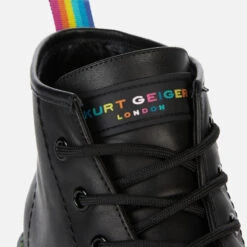 Kurt Geiger London Women's Birdie Low Leather Ankle Boots - Black 7 Kurt Geiger London Women's Birdie Low Leather Ankle Boots - Black -Vans Shoes Shop 12969944 1304875465423360