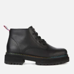 Kurt Geiger London Women's Birdie Low Leather Ankle Boots - Black